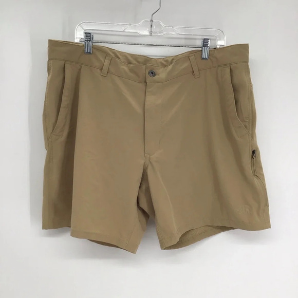 the North Face Men’s Khaki Hiking Flash-Dry Shorts Size 38 - Picture 1 of 10